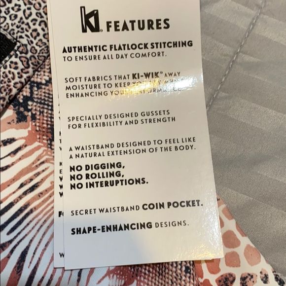 KI Features Workout crops with mesh - Picture 7 of 8